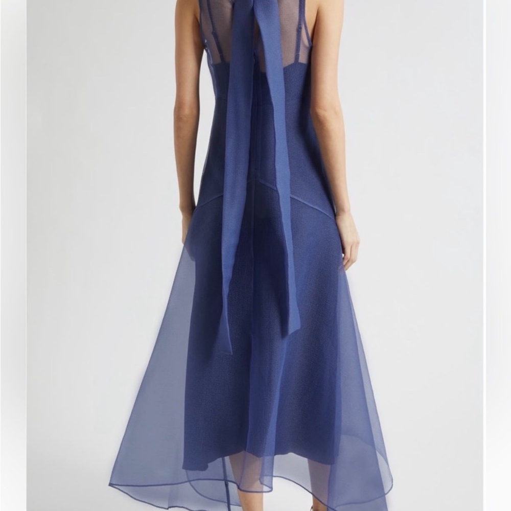 STAUD Auden Sleeveless Chiffon Gown, SIZE SMALL - Picture 3 of 9